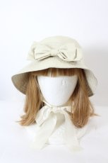 画像1: m petit by misako / サンリオ/リボンハット  ベージュ I-26-09-21-117-LO-AC-SA-ZI (1)