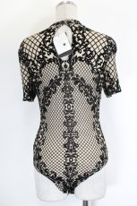 画像2: LVEU. / Lace design bodysuit F アイボリー I-26-09-21-018-GO-TO-TE-ZI (2)