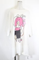 画像1: MILKBOY / BRUTAL RABBIT TEE  オフ I-26-09-21-020-MB-TS-TE-ZI (1)