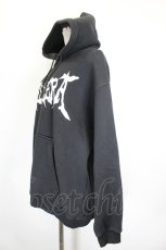 画像3: Amilige / バック逆十字プリントスウェットパーカー  黒 I-26-09-21-024-PU-TO-TE-ZI (3)