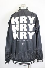 画像2: KRY CLOTHING / 3連KRYジャケット  黒Ｘ白 I-26-09-21-027-PU-JA-SA-ZI (2)