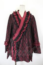 画像4: Hoshibako Works / 月影の待ちびと和様セットアップワンピース M(スカート) ワイン I-26-09-23-079-LO-OP-TE-ZI (4)