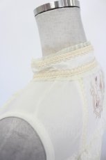 画像4: Ozz oneste / 秋薔薇肩開きワンピース  アイボリー I-26-09-23-084-OO-OP-TE-ZI (4)