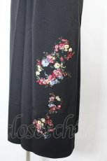 画像3: INGEBORG / ローズリース刺繍スカート  黒 I-26-09-23-100-LO-SK-SA-ZI (3)