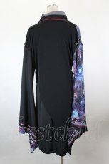 画像3: Ozz oneste / 月光睡蓮着物袖カーディガン  黒 I-26-09-23-009-OO-TO-TE-ZI (3)