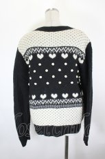 画像3: Candy Stripper / WICKED BEAR CARDIGAN  黒 I-26-09-23-010-PU-TO-TE-ZI (3)