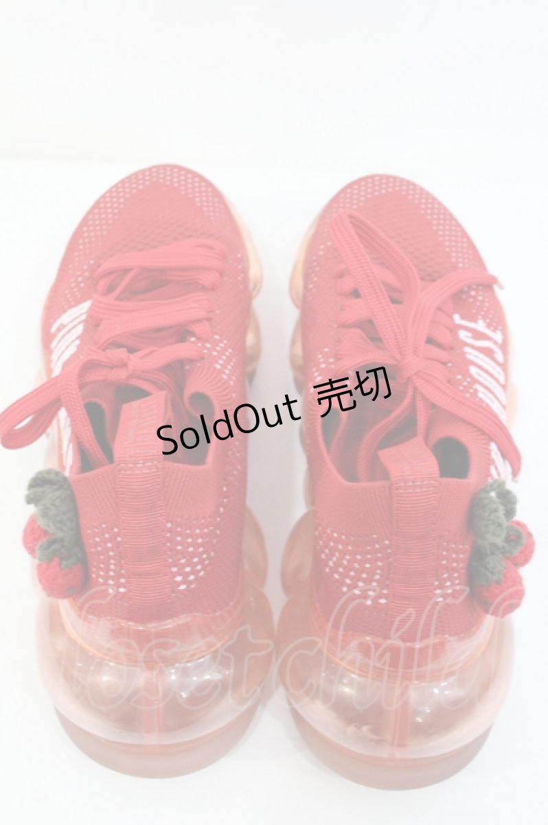 画像2: MIKIOSAKABE / New “Jewelry” Shoes/PINK HOUSExMIKIOSAKABE 23cm 赤 I-26-09-23-137-PU-SH-TE-ZI (2)