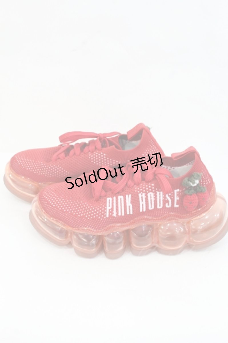 画像3: MIKIOSAKABE / New “Jewelry” Shoes/PINK HOUSExMIKIOSAKABE 23cm 赤 I-26-09-23-137-PU-SH-TE-ZI (3)