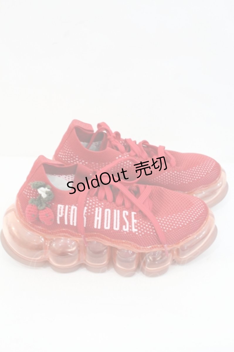 画像4: MIKIOSAKABE / New “Jewelry” Shoes/PINK HOUSExMIKIOSAKABE 23cm 赤 I-26-09-23-137-PU-SH-TE-ZI (4)