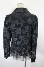 画像3: PEACE NOW / 花柄コーデュロイダブルボタンジャケット M 黒 I-26-09-25-035-PU-TO-TE-ZI (3)