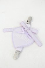 画像1: PINK HOUSE / ハートモチーフたくし上げクリップ  ラベンダー I-26-09-25-110-LO-ZA-SA-ZI (1)