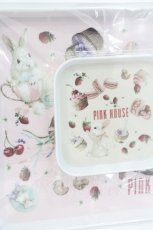 画像3: PINK HOUSE / スイーツスプリングバニー柄マルチプレート  ピンク I-26-09-25-114-LO-ZA-SA-ZI (3)
