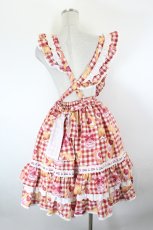 画像3: Angelic Pretty / いちごBread Bakery CafeスカートSet  赤 I-26-09-27-068-AP-SK-SA-ZI (3)