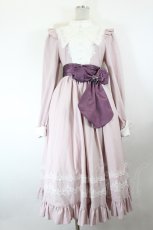 画像1: 星箱works / 深澤翠×HoshibakoWorksコラボレーションクラシカルワンピース  ピンク I-26-09-27-070-LO-OP-SA-ZI (1)