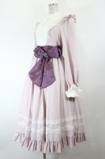 画像4: 星箱works / 深澤翠×HoshibakoWorksコラボレーションクラシカルワンピース  ピンク I-26-09-27-070-LO-OP-SA-ZI (4)