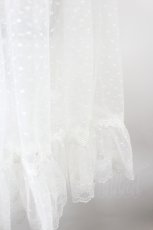 画像2: mellfy memory / Love to Doll tulleエプロン  白 I-26-09-27-096-LO-SK-SA-ZI (2)