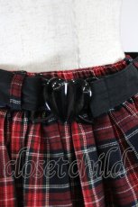 画像3: metamorphose / チェック段スカート  レッド I-26-09-27-098-ME-SK-SA-ZI (3)