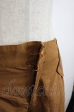画像2: axes femme / 裾モチーフレース使いショートパンツ M ブラウン I-26-09-27-106-AX-PA-TE-ZI (2)