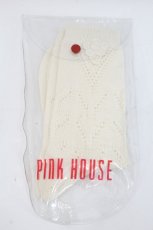 画像4: PINK HOUSE / モチーフ付きソックス  アイボリー I-26-09-27-136-LO-ZA-SA-ZI (4)