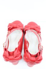 画像4: Lococo×byあしながおじさん / My Ribbon Shoes 25.5 レッド I-26-09-27-140-LO-SH-SA-ZI (4)