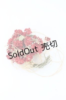 Preview of 赤フラワーブーケコサージュ  赤Ｘ緑