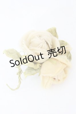 Preview of 薔薇ブーケコサージュ  ピンクＸ緑