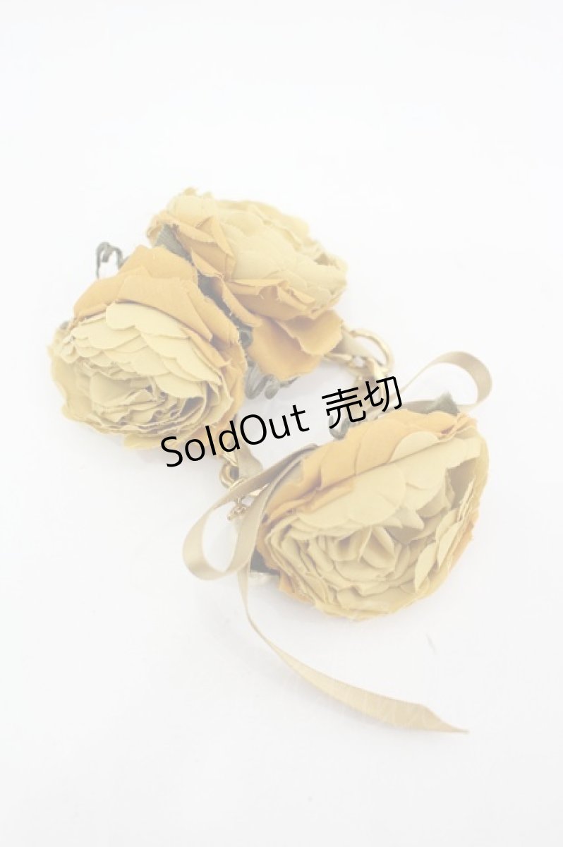 画像1: WONDERFUL WORLD / 薔薇チェーンモチーフブレスレット   I-26-09-29-136-LO-AC-SA-ZI (1)