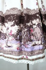 画像3: ALICE and the PIRATES / Le Petit Chaperon rouge?黒い森の乙女?柄ジャンパースカートI  ブラウン I-26-10-01-061-PA-OP-SA-ZI (3)