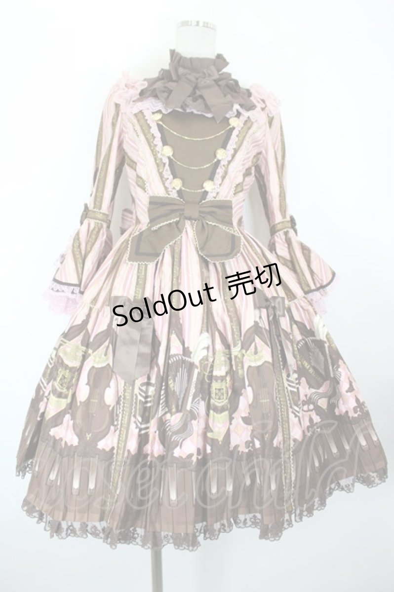 画像1: Angelic Pretty / カルテットショコラDress  ピンク I-26-10-01-064-AP-OP-SA-ZI (1)