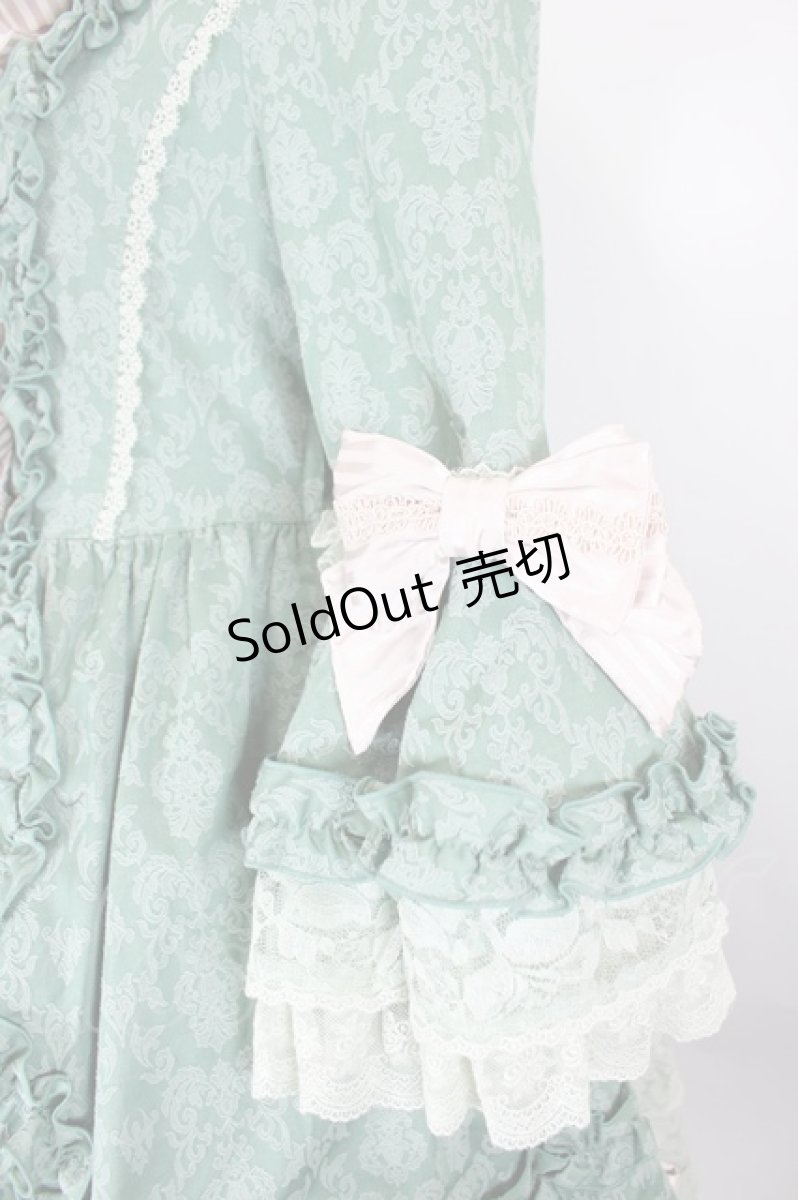 画像4: Angelic Pretty / ポンパドゥールドレス  ミント I-26-10-01-066-AP-OP-SA-ZI (4)