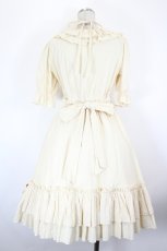 画像2: Amavel / Frilly Ribbonコットンワンピース  生成り I-26-10-01-071-CA-OP-SA-ZI (2)