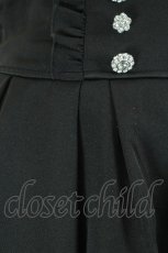 画像4: NOEMIE / ストーンボタンスカパン  黒Ｘシルバー I-26-10-01-100-LO-PA-SA-ZI (4)