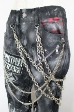 画像3: SEX POT ReVeNGe / CUSTOM VICIOUS MURDER PUNKISH ZIP パンツ M 黒×赤チェック I-26-10-01-101-SP-PA-TE-ZI (3)