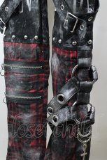 画像4: SEX POT ReVeNGe / CUSTOM VICIOUS MURDER PUNKISH ZIP パンツ M 黒×赤チェック I-26-10-01-101-SP-PA-TE-ZI (4)