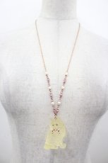 画像2: axes femme POETIQUE / ガーデンキャットネックレス  イエロー I-26-10-01-107-AX-AC-TE-ZI (2)