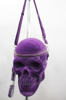 Preview of Grave Digger Skull Handbag  パープル