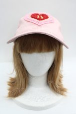 画像1: BABY,THE STARS SHINE BRIGHT / BABY Sweet Loveワッペンキャップ  ピンク I-26-10-01-125-BA-AC-SA-ZI (1)