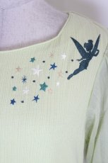 画像4: axes femme / ピーター・パン/刺繍トップス  グリーン I-26-10-01-013-AX-TO-SA-ZI (4)