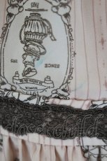 画像2: axes femme POETIQUE / ティーカップストライプワンピース  ピンク I-26-10-03-060-AX-OP-TE-ZI (2)