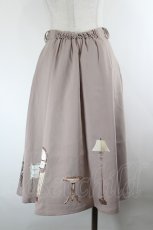画像3: de cora fi.n.t / ランププリントスカート  ピンク I-26-10-03-097-LO-SK-SA-ZI (3)