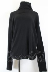 画像1: Y'S FOR LIVING BASICS / ハイネックニットトップス L 黒 I-26-10-03-013-Go-TO-SA-ZI (1)