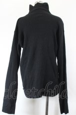 画像2: Y'S FOR LIVING BASICS / ハイネックニットトップス L 黒 I-26-10-03-013-Go-TO-SA-ZI (2)