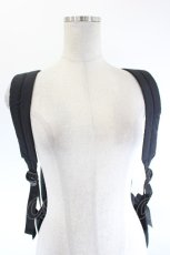 画像3: m petit by misako / TT AM リボンフラップ リュックサック  黒 I-26-10-03-120-LO-BG-TE-ZI (3)