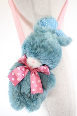 Preview of ぴっぴBUNNYぬいぐるみポーチ  ブルー