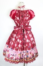 画像2: Angelic Pretty / TOY MARCHワンピース  ボルドー I-26-10-05-035-AP-OP-SA-ZI (2)