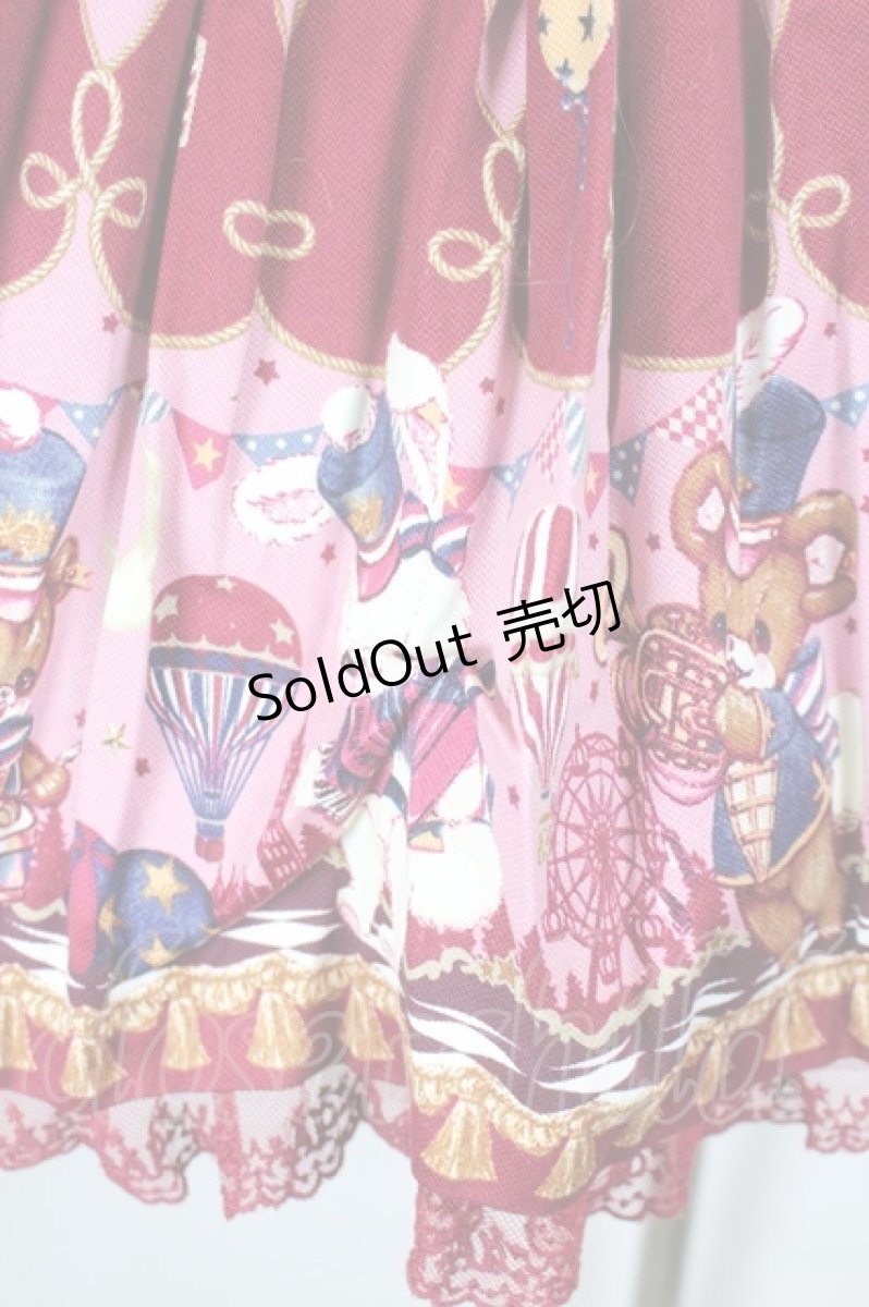 画像3: Angelic Pretty / TOY MARCHワンピース  ボルドー I-26-10-05-035-AP-OP-SA-ZI (3)