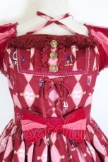 画像4: Angelic Pretty / TOY MARCHワンピース  ボルドー I-26-10-05-035-AP-OP-SA-ZI (4)