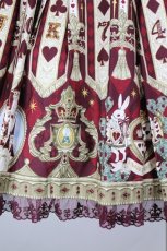 画像3: Angelic Pretty / Wonder Queen SpecialジャンパースカートSet  ボルドー I-26-10-05-038-AP-OP-SA-ZI (3)