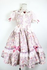 画像1: Angelic Pretty / ローズラストノートワンピース  ピンク I-26-10-05-039-AP-OP-SA-ZI (1)