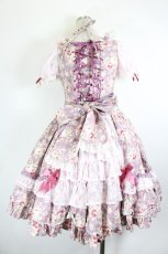 画像2: Angelic Pretty / ローズラストノートワンピース  ピンク I-26-10-05-039-AP-OP-SA-ZI (2)